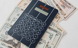 Calculator on loose money