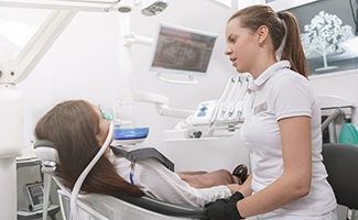 a patient receiving sedation dentistry in Reno